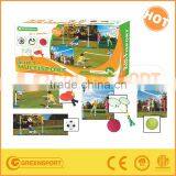 5 in 1 Multi Sport With Soccer/football Badminton Disc Tennis Set Volleyball and Net thumbnail-1