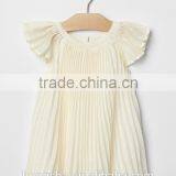 Fancy One Year Old Baby Party Eyelet Flutter Dresses For Baby Girl HSD5050 thumbnail-1