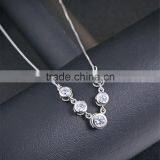 2017 New Design 925 Sterling Silver Balls Shape Pendant Necklace thumbnail-3