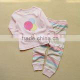 2011 Autumn Mom and Bab Baby Clothes Set 100% Cotton Pajamas thumbnail-1