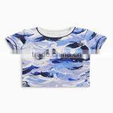 Wholesale Children Clothing Cheap Fashion Kids Clothes Short Sleeve Cotton Boutique Baby T-shirt thumbnail-5