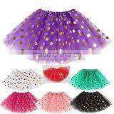 Red White Hallween Golden Polka Dot Tutu thumbnail-1