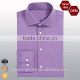OEM Brand Logo Latest Design Trim Fit Dress Shirt thumbnail-5