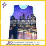 Custom Print Wholesale Cotton Custom Mens Tank Top,High Quality Tank Top thumbnail-4