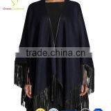 Fashion Long Solid Color Cashmere Pashmina Tassel Scarf Wrap Shawl thumbnail-2