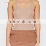 Women Round Neck Cashmere Sleeveless Knitted Sweater Pullover thumbnail-1