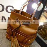 DY0065Z Europea Hot Sale Ladies Winter Rivet Bucket Bag thumbnail-2