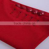 High Quality Red Comfortable Women Airline Pilot Uniform With Good Workmanship thumbnail-4