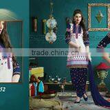 Cotton Patiala Suits thumbnail-1