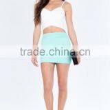 2015 High Quality Fashion Elastic Banded Mini Skirt Ladies Short Skirt thumbnail-3