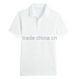 Wholesale 100%cotton Basic Blank Polo Shirts for Male thumbnail-3