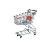 Custom Double Layer Supermaket Shopping Carts Trolley With 150kg Capacity thumbnail-1