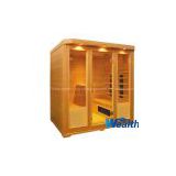 4-person infrared sauna room