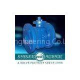 BS5159 50mm Flange Ball Valve / 0.4~0.7Mpa Air Seal Pressure GG25 PN16 Cast Iron Ball Valve With BS4 thumbnail-1