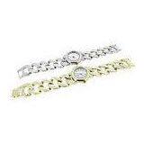 Lady Waterproof Quartz Watch Custom Japan Movt Watches With Chain Bracelet thumbnail-1