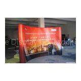 Magnetic Exhibition Pop Up Stands / Display , Portable Graphic Backdrop Straight