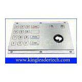 16 flush keys ATM numeric Keypad with trackball MKP196-16F-TB