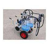 25L Goats Mobile Milking Machine With Transparent Bucket , Single / Double thumbnail-1