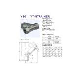Check valve-Y strainer