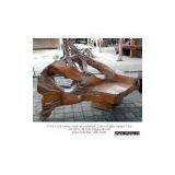 Bench, Teak Root Polished thumbnail-1