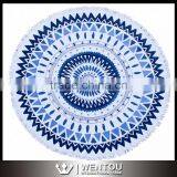 Personalized Tassel Beach Round Towel thumbnail-2