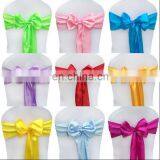 Hot Style Wedding Reception Decoration Bow Chair Sashes Satin thumbnail-1