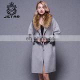 Top Grade Fashion Women Winter Wool Coat Lady Cashmere Winter Coat thumbnail-3