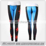 China Supplier 2017 Custom Womens Full Length Gym Yoga Wear Pants Fitness Running Tights thumbnail-4