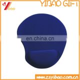 3D blue blank mouse pad can be printed logo