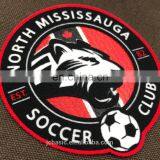 Fashion Custom Flock Garment Accessories Embroidered Patch With High Quality