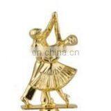 Golden Plastic Beautiful Dancing Trophy Cup Dancer