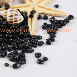 Wholesale Crushed Glass Seed Beads Aquarium Landscaping 1-3mm Black Aggregates Glass Bead thumbnail-2