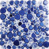 Swimming Pool Blue Mosaic Bisazza Style Water Feature Decoration Mosaic Glass Crystal Mosaic