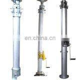 8m Silver Telescopic Mast With Manual Mechanical Winch Ham Radio thumbnail-2