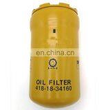 Good Sell Oil Filter 418-18-34160 for Excavator