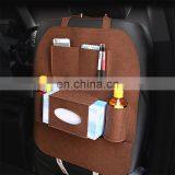 Laser Logo Felt Car Seat Back Organizer thumbnail-1