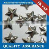 Y1230 Star Shape Heat Transfer Copper Studs;bling Heat Transfer Convex Metal Studs;bulk Heat Transfer Convex Studs