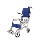 2020 Hot sell  transport aluminum light weight folding wheelchair for travel