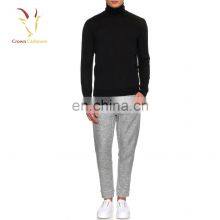 Mens Casual Winter Wool Cashmere Jogger Pants thumbnail-4