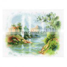 Embroidery Kit Diy Cross Stitch Kit 041Valley of Geysers