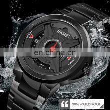 Skmei 1699 Custom Logo Watches Business Mens Luxury Watch Case Stainless Steel Quartz Watch thumbnail-5