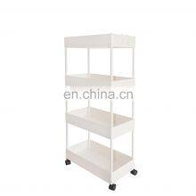 3 Tier Kitchen Storage Cart Metal Plastic Organiser Rack