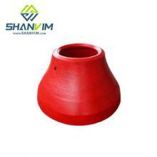 High Manganese Mantle Concave Cone Crusher Parts Wear Liner thumbnail-2