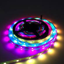30 Lights WS2812B Led Strip 5050 Led Chip Built-in IC 4 Pins DC 5V 10mm PCB Landscape Magic Smart Strip Lights thumbnail-3
