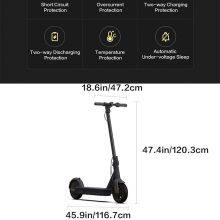 Chinaescooters.com Electric Scooter 10inch 12AH 40-45KMS BATTERY DRIVE RANGE China OEM FACTORY e Scooters thumbnail-4