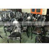Black Ghost Chair Factory Price for Sale thumbnail-3