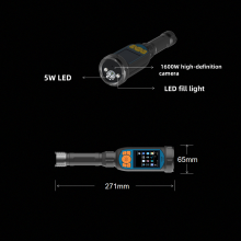Intelligent Patrol, Strong Light Flashlight, High-definition Photography and Video Recording, 4G Networking, GPS, Beidou Positioning, Instant Communication Transmission thumbnail-3
