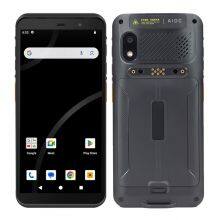 Cheapest Factory 6 Inch PDA Android 14 Rugged Phone PDA NFC 2D Barcode Scanner Handheld Mobile 4G Rugged PDA Handheld Terminal thumbnail-3