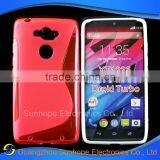 S Line Mobile Phone Set for Motorola MAXX Droid Turbo XT1225 Gel Cover Soft Cases