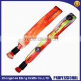 Customized Printing Fabric Wristabnds,festival Colth Wristbands